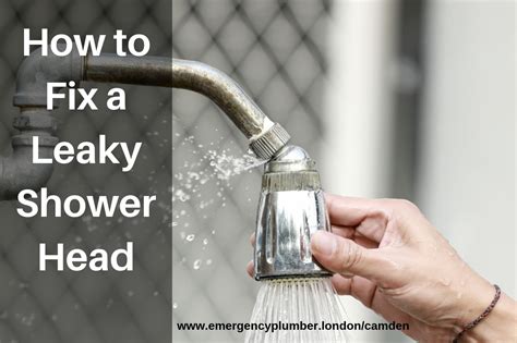 How to Fix a Leaking Shower Head